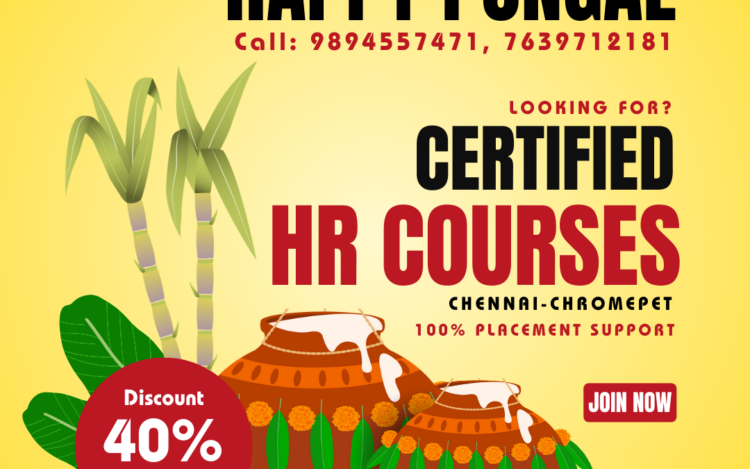 Pongal Brings 40% Off on HR Fresher Course in Chennai