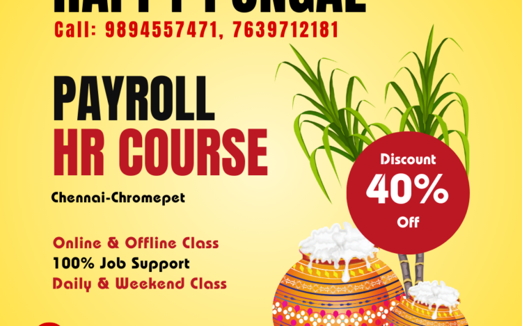 Limited-Time Pongal Offer: 40% Off on HR Payroll Course