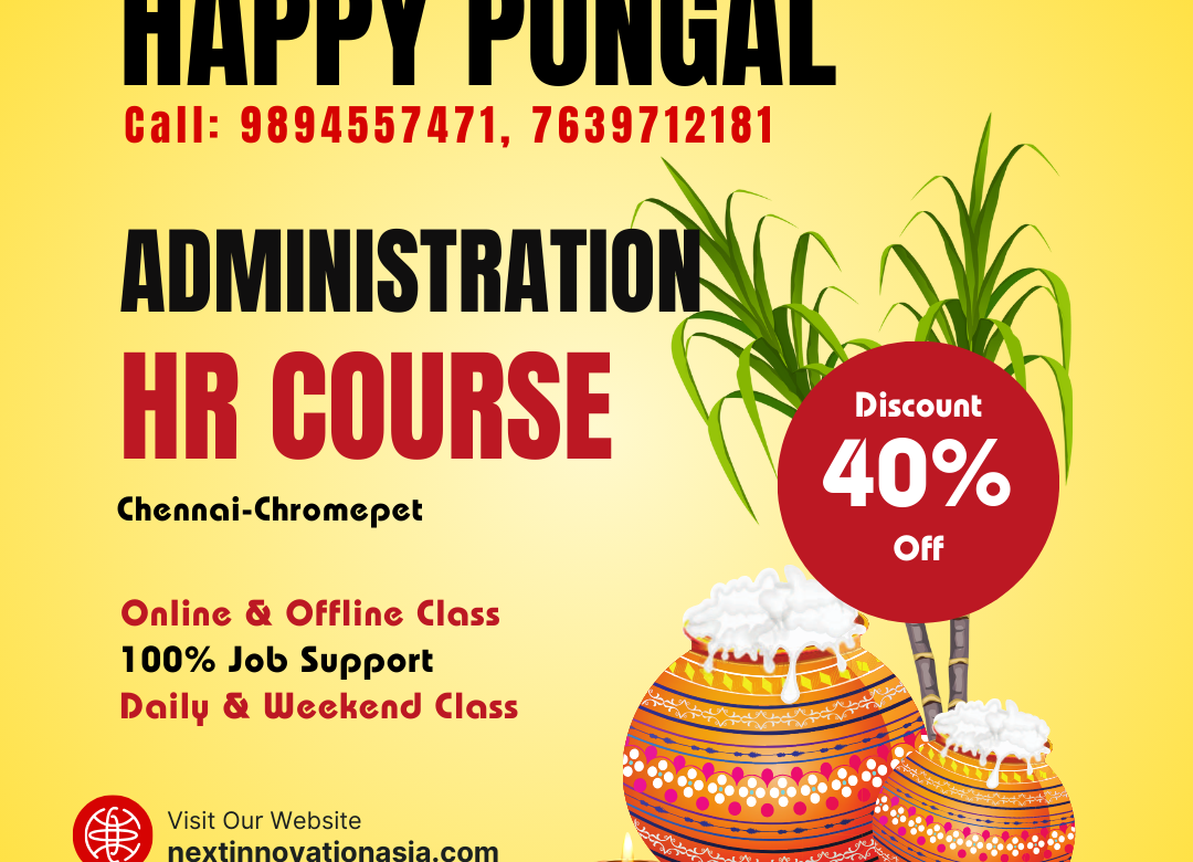 Step into HR Administration with 40% Pongal Offer