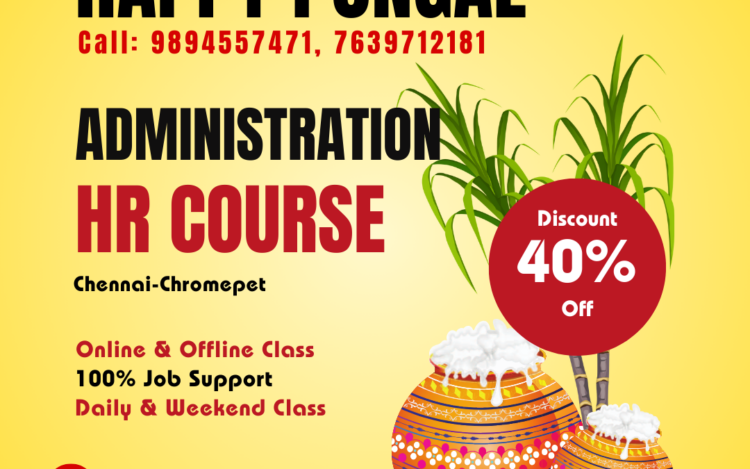 Step into HR Administration with 40% Pongal Offer