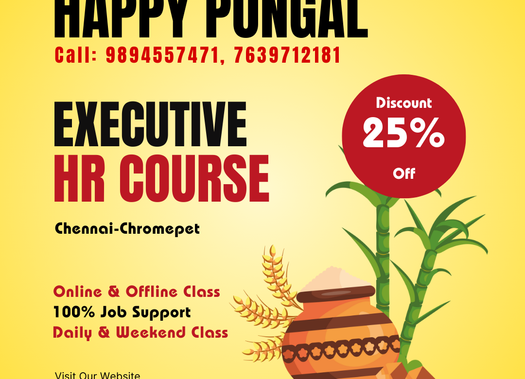 Pongal Festive Offer: Certified HR Executive Course at 40% Off