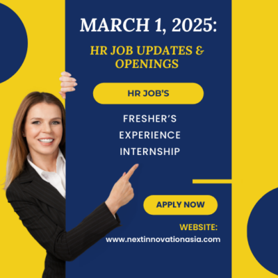 March 1, 2025: HR Job Updates & Openings